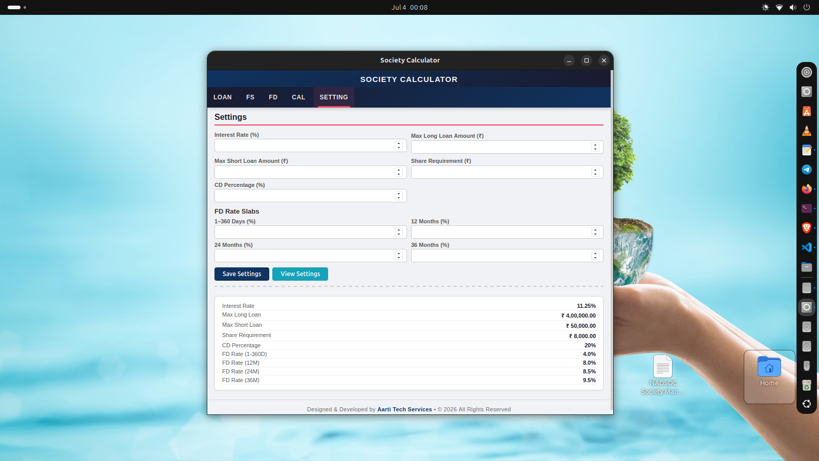Society Calculator Screenshot 4